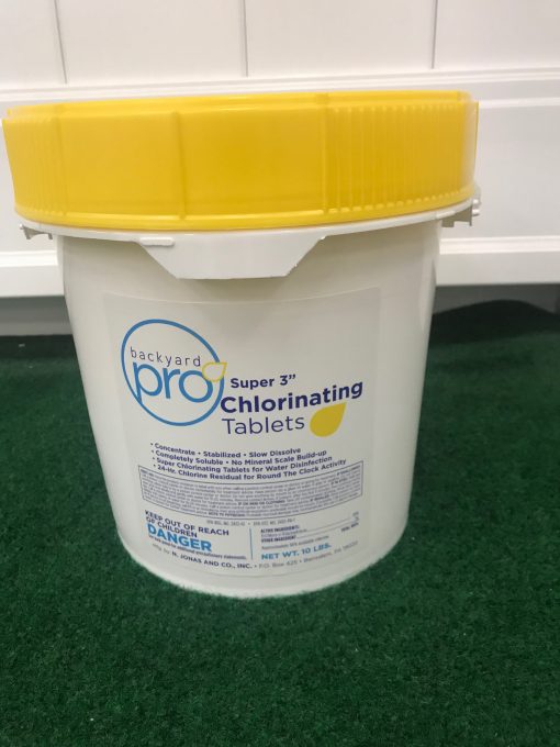 3" Super Chlorinating Tabs- 10lb